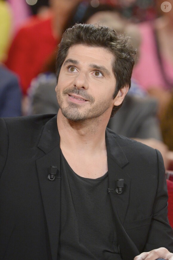 Patrick Fiori - Enregistrement de l'émission "Vivement Dimanche" diffusée le 11 mai 2014 sur France 2.