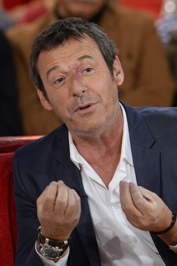 Jean-Luc Reichmann - Enregistrement de l'émission "Vivement Dimanche" diffusée le 11 mai 2014 sur France 2.