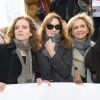 Nathalie Kosciusko-Morizet, Carla Bruni-Sarkozy, Valérie Pécresse... - Marche de femmes pour appeler à la libération de jeunes filles enlevées par le groupe Boko Haram au Nigeria. Place du Trocadéro à Paris le 13 mai 2014.
