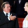 Gérard Depardieu et Cécile de France lors du Festival de Cannes 2006