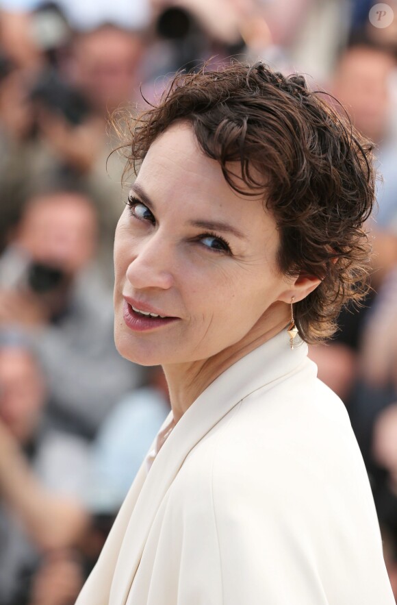 Jeanne Balibar lors du photocall pour Grace de Monaco au Palais des Festivals, pour le 67e Festival de Cannes, le 14 mai 2014.