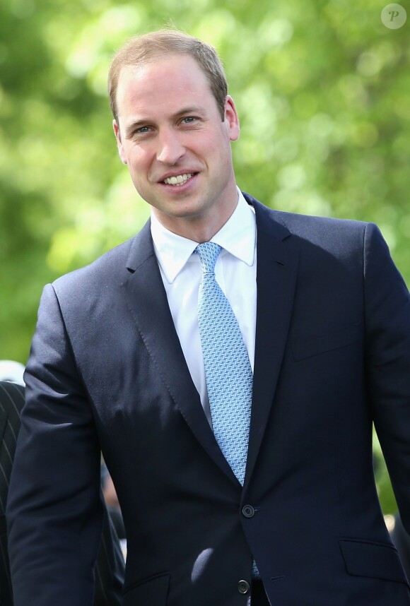 Le prince William en visite au musée des sous-marins de Gosport le 12 mai 2014