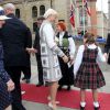 La famille royale de Norvège, y compris la princesse Ingrid Alexandra, 10 ans, s'est réunie au Parlement le 15 mai 2014 pour célébrer le bicentenaire de la Constitution.