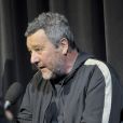 Philippe Starck au salon du meuble à Milan le 17 avril 2012.