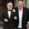 Gérard Depardieu accompagné de Thierry Frémaux - Présentation de son film "Welcome to New York" au cinéma CineStar à l'heure du 67e Festival de Cannes le 17 mai 2014