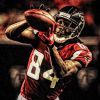 Roddy White, receveur star des Falcons d'Atlanta (NFL), photo Twitter