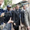 Oscar Pistorius arrive au tribunal de Pretoria, le 10 mars 2014
