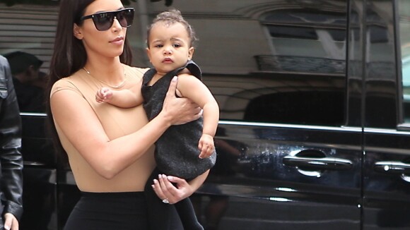 Kim Kardashian et baby North : Shopping grand luxe avant le mariage