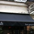 Kim Kardashian va dîner au restaurant Ferdi, l'un de ses lieux préférés à Paris où elle retrouve le reste de sa famille - Le 20 mai 2014.