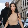 Kim Kardashian est allée dîner au restaurant Ferdi à Paris. Le 20 mai 2014