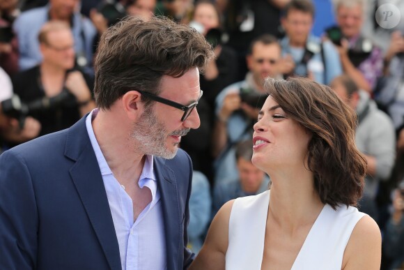 Bérénice Bejo et son compagnon Michel Hazanavicius - Photocall du film "The Search" lors du 67e Festival International du Film de Cannes, le 21 mai 2014.