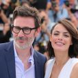  B&eacute;r&eacute;nice Bejo et son compagnon Michel Hazanavicius - Photocall du film "The Search" lors du 67e Festival International du Film de Cannes, le 21 mai 2014. 