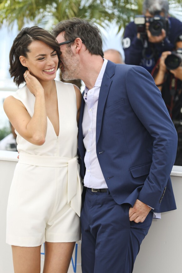 Bérénice Bejo et son compagnon Michel Hazanavicius - Photocall du film "The Search" lors du 67e Festival International du Film de Cannes, le 21 mai 2014.