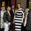 Kris Jenner, Kourtney et Khloé Kardashian, Kendall et Kylie Jenner font du shopping. Les cinq femmes ont visité les boutiques Saint Laurent, Céline, Azzedine Alaïa et Maison Michel. Paris, le mercredi 21 mai 2014.
