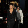 Khloé Kardashian et Kylie Jenner quittent le Costes à Paris, le 21 mai 2014.