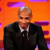 Thierry Henry lors du Graham Norton Show aux London Studios de Londres, le 20 janvier 2014