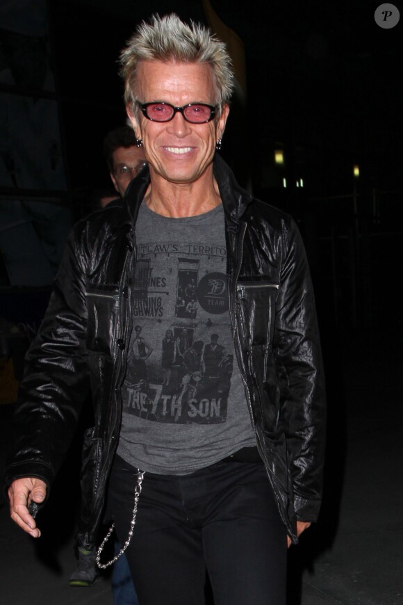 Billy Idol à l'ArcLight Hollywood de Los Angeles, le 28 mai 2013