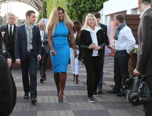 Rafael Nadal et Serena Willliams, les deux tenants du titre de Roland-Garros, étaient réunis pour l'opération Roland-Garros dans la ville, sur le Champs de Mars à Paris, le 22 mai 2014