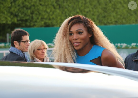Rafael Nadal et Serena Willliams, les deux tenants du titre de Roland-Garros, étaient réunis pour l'opération Roland-Garros dans la ville, sur le Champs de Mars à Paris, le 22 mai 2014