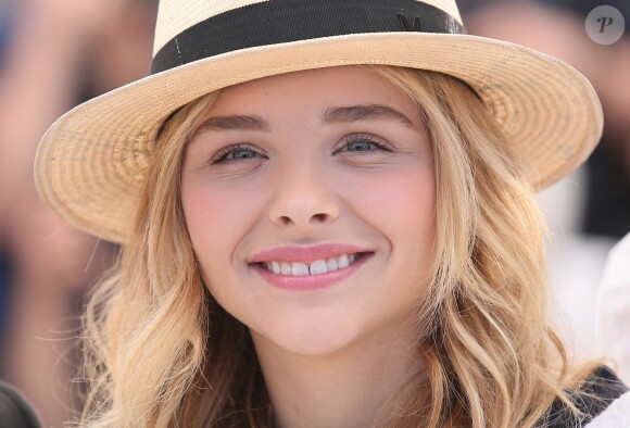 Chloë Grace Moretz - Photocall du film "Sils Maria" lors du 67e Festival International du Film de Cannes, le 23 mai 2014.