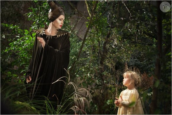 Angelina Jolie et sa fille Vivienne Jolie-Pitt dans Maléfique