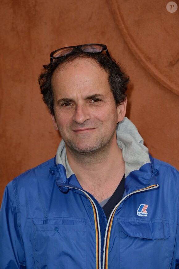 Lionel Abelanski au Village Roland-Garros, au second jours des internationaux de France, le 26 mai 2014 à Paris