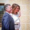 Photo postée sur Instagram par la reine Rania de Jordanie, lors de la venue du pape François à Amman le 24 mai 2014