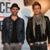 Julien Arruti et Philippe Lacheau - Avant-première du film "Amour sur place ou à emporter" à Paris le 26 mai 2014.