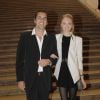 Cédric Pioline et sa compagne Oxana lors d'un gala pour l'association Children, For Tomorrow en juin 2012 à Paris.