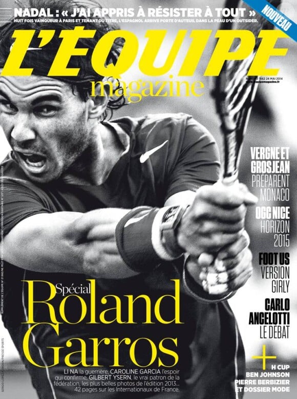 L'Equipe Magazine du 24 mai 2014. 