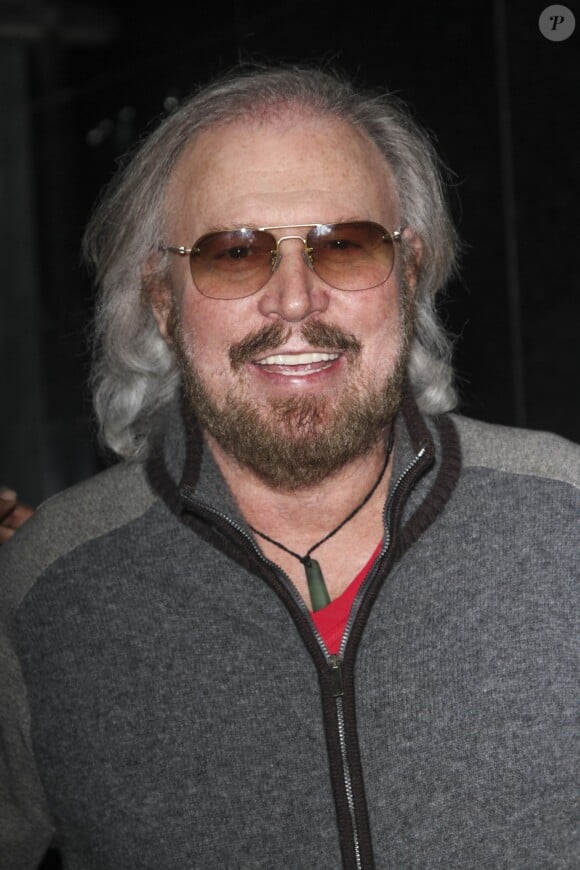 Barry Gibb à New York le 22 décembre 2013. 