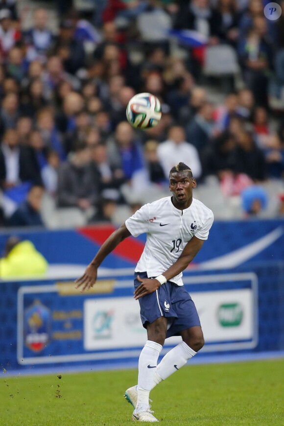 Paul Pogba - Match amical France/Norvège au stade de France à Saint-Denis le 27 mai 2014.