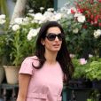 Amal Alamuddin, la fiancée de George Clooney, à Londres, le 20 mai 2014