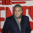 George Clooney - Avant-première du film "The Monuments Men" à Londres, le 11 février 2014.