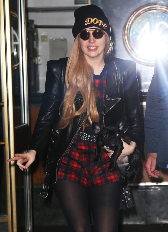 Lady Gaga à New York, le 13 mai 2014. 