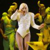 Lady Gaga en concert avec sa tournée "ArtRave : The Artpop Ball Tour" au Canada, le 22 mai 2014.