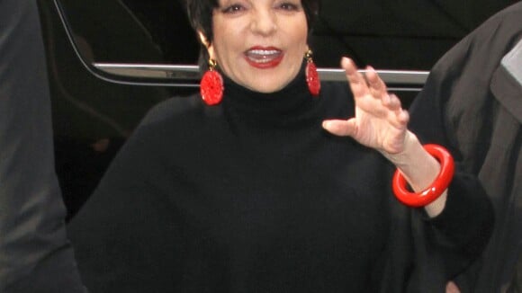 Liza Minnelli annule : La star ne peut plus voyager trop longtemps