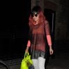 La chanteuse Lily Allen à la sortie de l'hôtel Chiltern Firehouse à Londres, le jeudi 29 mai 2014.