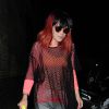 Lily Allen à la sortie d'un hôtel à Londres, le jeudi 29 mai 2014.