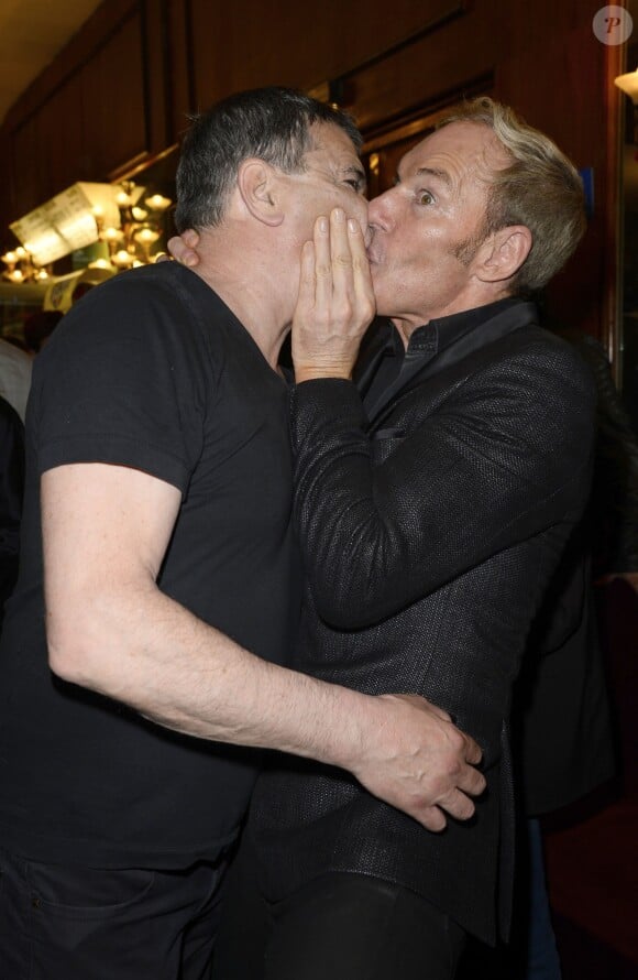 Exclusif - Jean-Marie Bigard et Tony Gomez - Jean-Marie Bigard fête ses 60 ans au Grand Rex à Paris le 23 mai 2014.