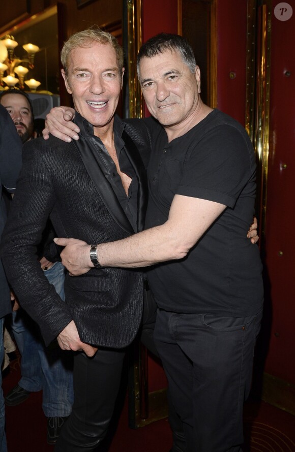 Exclusif - Tony Gomez et Jean-Marie Bigard - Jean-Marie Bigard fête ses 60 ans au Grand Rex à Paris le 23 mai 2014.