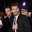 Ricky Martin sur le tapis rouge du Life Ball 2014 à Vienne le 31 mai 2014