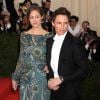 Eddie Redmayne et sa petite-amie Hannah Bagshawe à la soirée du Met Ball / Costume Institute Gala 2014" à New York, le 5 mai 2014.
