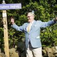 Le prince Henrik de Danemark à Bornholm le 20 mai 2014, distingué par le prix Artiste d'honneur alors qu'une rétrospective de ses oeuvres est présentée à l'occasion de son 80e anniversaire
