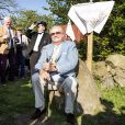 Le prince Henrik de Danemark à Bornholm le 20 mai 2014, distingué par le prix Artiste d'honneur alors qu'une rétrospective de ses oeuvres est présentée à l'occasion de son 80e anniversaire