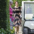  La princesse Mary de Danemark à l'Orangerie du château de Fredensborg pour une réception en l'honneur des 80 ans du prince Henrik, le 2 juin 2014. 