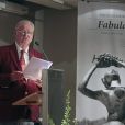  Le prince Henrik en promotion de son e-book  Fabula , recueil de poèmes et de sculptures, à Barcelone le 3 juin 2014 