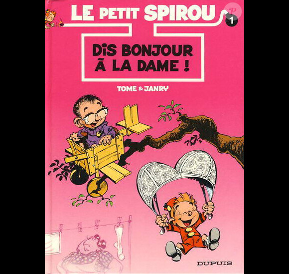 L'album du Petit Spirou "Dis bonjour à la dame"