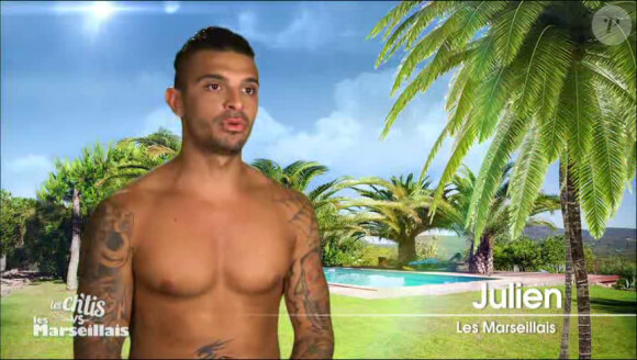 Julien dans Les Ch'tis vs Les Marseillais le mercredi 4 juin 2014, sur W9