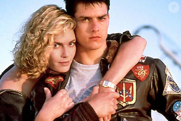 Kelly McGillis et Tom Cruise dansTop Gun.
